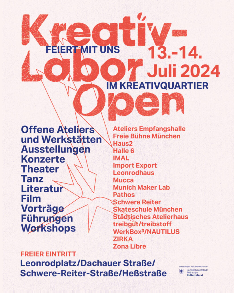 Flyer Kreativ Labor open 2024